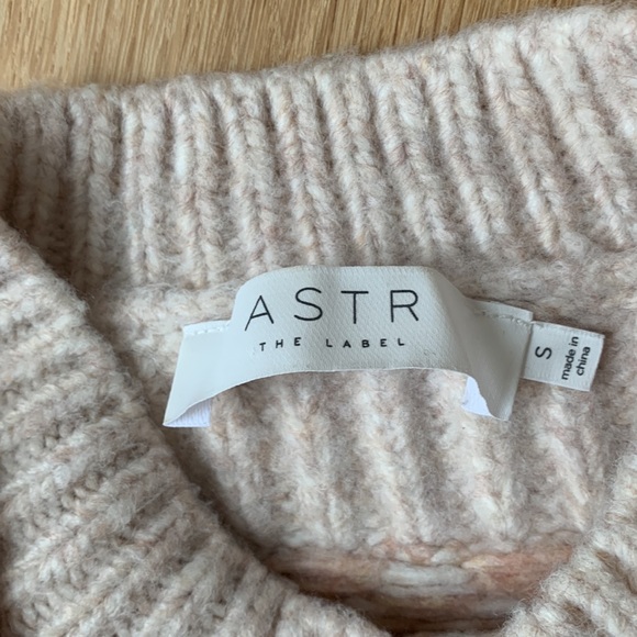 ASTR the Label Maria Sweater in Ivory Black Multi - Picture 6 of 11